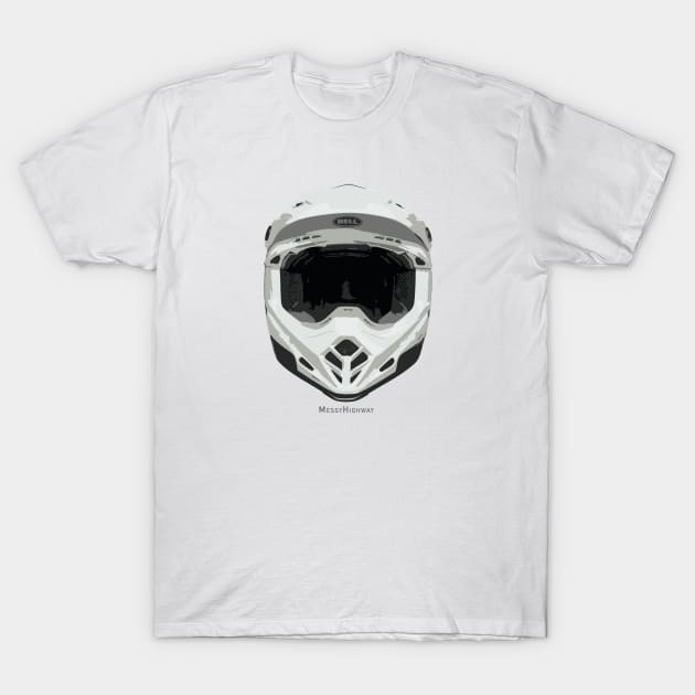 Bell Moto-9 Flex motocross helmet T-Shirt by MessyHighway